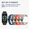 kwmobile 6x Sportarmband kompatibel mit Huawei Band 6 & 6 Produktbild-Vorschau 2