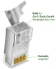 10x Netzwerkstecker CAT 7 6A RJ45 LAN Netzwerk Crimp Produktbild-Vorschau 6