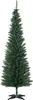 A full shot of a green artificial Christmas tree on a white background. Produktbild-Vorschau