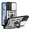 A product shot of a phone case with a ring holder and camera protection. Produktbild-Vorschau