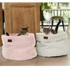 Designed by Lotte Cat Basket Ribbed Light Grey 50x35 cm Anteprima dell’immagine prodotto 11
