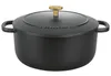 Ballarini Cocotte Bellamonte Gusseisen 28Cm Schwarz Produktbild-Vorschau 1