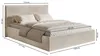 Selsey Softie Slim – Polsterbett 160×200 mit Bettkasten und Produktbild-Vorschau 5