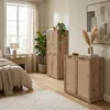 Scarpiera da ingresso Vicco Elven Rovere 80 x 85 cm con 2 Anteprima dell’immagine prodotto 7