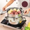 Edelstahltopf, doppelschichtiger Mehrzweck-Dampf-Hotpot, Produktbild-Vorschau 5
