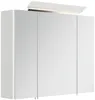 Spiegelschrank 80cm inkl. Design LED-Lampe und Glasböden Produktbild-Vorschau 1