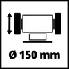 Touret à meuler TC-BG 150 – 150 W – Meules Ø150 mm Voir les images du produit 11