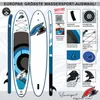 F2  SUP Stand Up Paddle Board Sector SMU 350cm 11,5 Blau Produktbild-Vorschau 2