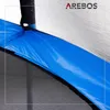 AREBOS Gartentrampolin Ø244 cm | Mit Netz, Leiter & Produktbild-Vorschau 6
