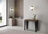 Rozkładany stół konsolowy 90x40/300 cm Flame Premium orzech Podgląd zdjęcia produktu 2