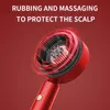 INF Elektrischer Kopfhaut Massagekamm mit Rotlicht - Produktbild-Vorschau 4