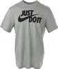 Nike M Nsw Tee Just Do It Swoosh Dk Grey Heather/Black M Produktbild-Vorschau 6