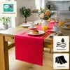 Runner da tavola Sensalux 30cm x 25m a scacchiera Anteprima dell’immagine prodotto 3