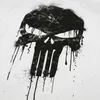 The Punisher - T-Shirt für Herren TV465 (XXL) (Weiß) Produktbild-Vorschau 3