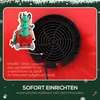 Outsunny opblaasbare kerstman op een slee met 2 rendieren, Productafbeelding-voorbeeld 5