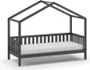 Hausbett >DALLAS< in Anthrazit aus Massive Kiefer - Produktbild-Vorschau 1