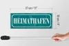 Holzschild Hinweis 27x10cm Heimathafen Produktbild-Vorschau 6