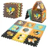 Aga Kontrastné penové Puzzle 85 cm x 85 cm 9 dielov Farebné Náhľad obrázku produktu 1