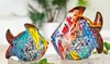 Gilde Figur, Fisch, "Street Art", Graffiti, Kunstharz, Produktbild-Vorschau 1