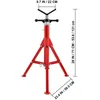Stojak do rur VEVOR z głowicą V, pojemność 1/8"-12", Podgląd zdjęcia produktu 8