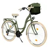 MILORD Damenfahrrad Citybike Komfort Mit Metallkorb Produktbild-Vorschau 1