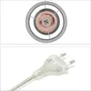Relaxdays Tischlampe, 2er Set, Metallfuß, Stoffschirm, E14, Produktbild-Vorschau 9
