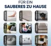 A collage of images showing different household items that can be cleaned, with German text overlay. Voir les images du produit