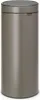 Brabantia Touch Bin New 115363 30L platinum Voir les images du produit 1