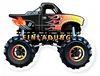 Friendly Fox Monstertruck Einladung, 12 Einladungskarten Produktbild-Vorschau 1
