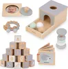 Montessori-Erziehungsbox für Babys - 6 Spielzeuge Produktbild-Vorschau 1