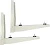 Two beige metal brackets for an air conditioner are shown against a white background. Náhľad obrázku produktu