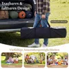 Gazebo COSTWAY 4x4 m, gazebo pieghevole pop-up con 4 Anteprima dell’immagine prodotto 8