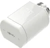 A white Somfy thermostat valve with a digital display. Produktbild-Vorschau