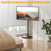 TVON TV Ständer für 32-55 Zoll Fernseher höhenverstellbar Produktbild-Vorschau 3