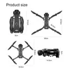Drone Zimilo 8K à double caméra avecpar écran, moteur sans Voir les images du produit 11