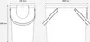 Rotho Mülltrennsystem 25L Albula - Mülleimer 40,0 x 23,5 x Produktbild-Vorschau 3