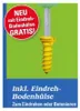 Juwel Wäschespinne Novaplus Easy 500 600 mit Bodenhülse und Schutzhülle Wäschetrockner Garten Bodenhülse Schutzhülle Einhand-Spann-Automatik Leichtspann-Hebel novalift easy-lift 9001567300870 9001567300900 Produktbild-Vorschau