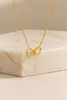 Lundholm Luxe Ketting Dames Goud kleurig Waterproof Hartjes Productafbeelding-voorbeeld 3
