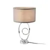 Lampa stołowa 'Torquay' 1 x E14 metalowa tekstylna 49,5 cm Podgląd zdjęcia produktu 2