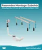 Calmwaters® Sechseck Badewanne Komplettset 190x90 cm,  EU, Produktbild-Vorschau 4