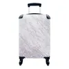 MuchoWow® Koffer Handgepäck Trolley Rollkoffer Kleine Produktbild-Vorschau 1