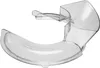 A clear plastic accessory for a kitchen appliance, shown against a white background. Podgląd zdjęcia produktu