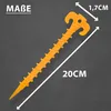 Schraubheringe 20cm – 10er Set Spezialheringe für weiche Produktbild-Vorschau 7