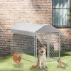 vidaXL Chenil d'extérieur avec toit 200x100x125 cm Voir les images du produit 4