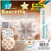foglietto pieghevole Bascetta star, bianco / stampato Anteprima dell’immagine prodotto 1