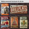 Retro Blechschilder Grillen - Bier und GRILLEN immer eine Produktbild-Vorschau 6