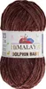 A ball of brown yarn with a label. Náhľad obrázku produktu