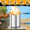 Izrielar 1x chauffage de piscine Baril à bois en acier Voir les images du produit 3