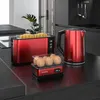 Arendo Frühstücks-Set Edelstahl, Wasserkocher mit Produktbild-Vorschau 6
