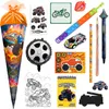 Roth Schultüte Monstertruck on Fire 50 cm gefüllt Produktbild-Vorschau 1